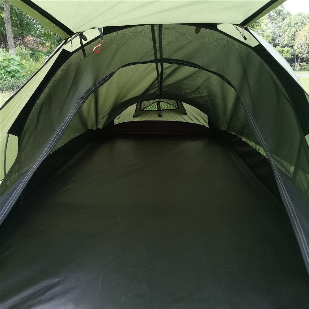 Cheap Goat Tents Ultralight Outdoor Camping Tent 1 Person Dual Layer Backpacking Bivy Tent Portable Aluminum PolesSleeping Bag Tent Travel Tent   